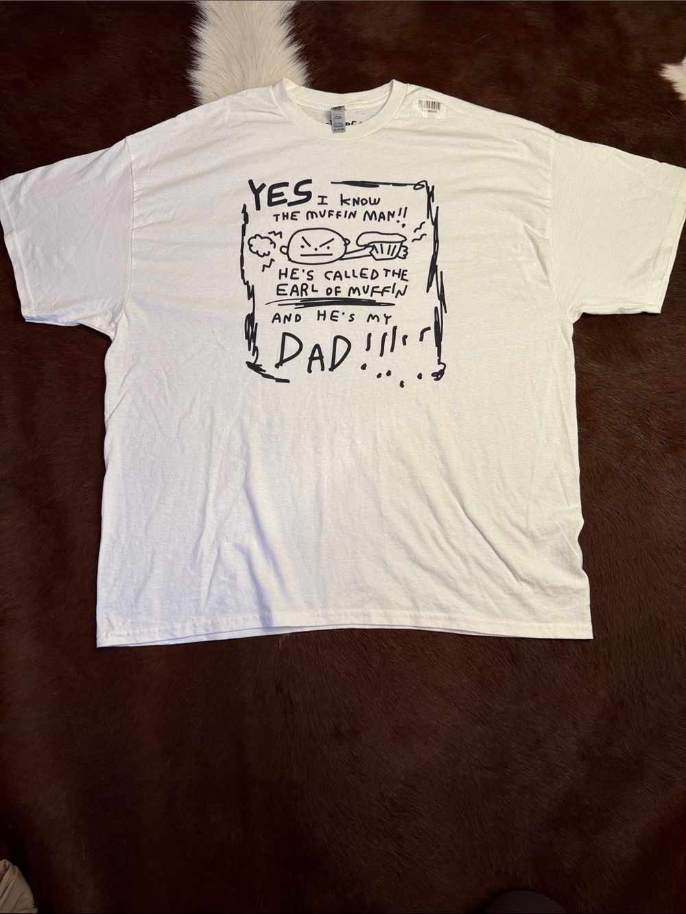 Graphic Dad Tee - White